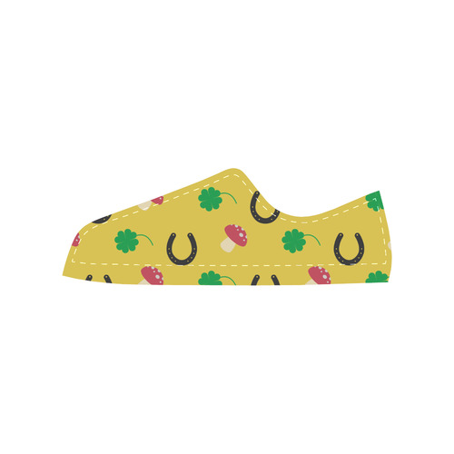 Lucky charm   - luck and lucky Men's Classic Canvas Shoes/Large Size (Model 018)