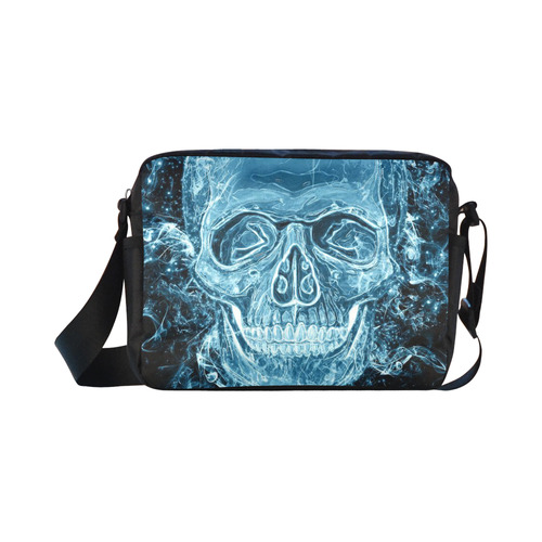 glowing skull Classic Cross-body Nylon Bags (Model 1632)