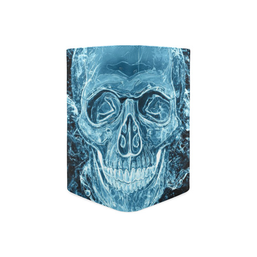 glowing skull Women's Leather Wallet (Model 1611)