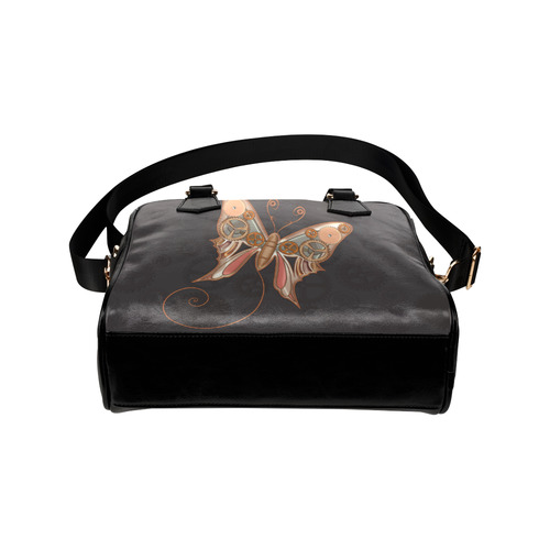 Steampunk Mechanical Butterfly by ArtformDesigns Shoulder Handbag (Model 1634)