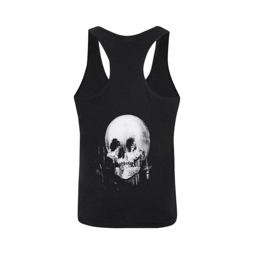 All Is Vanity Halloween Life, Death, and Existence Plus-size Men's I-shaped Tank Top (Model T32)