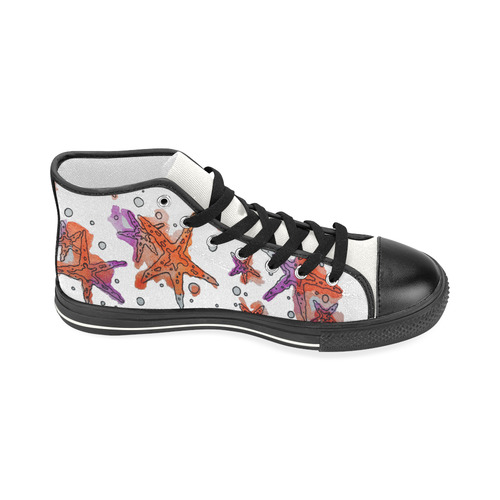 starfish Women's Classic High Top Canvas Shoes (Model 017)