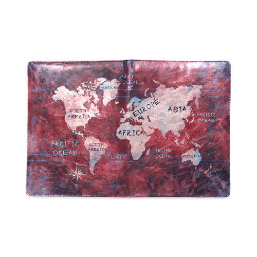 world map Custom NoteBook B5