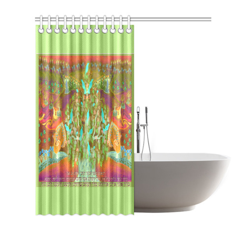 projet soucot- lechev bassouka-2 Shower Curtain 72"x72"