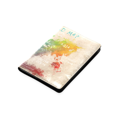 world map Custom NoteBook A5