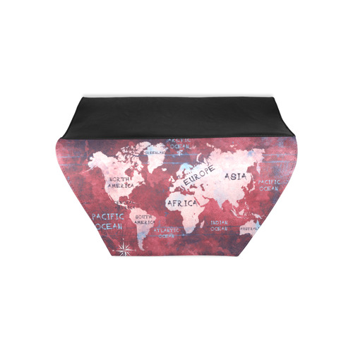 world map Clutch Bag (Model 1630)