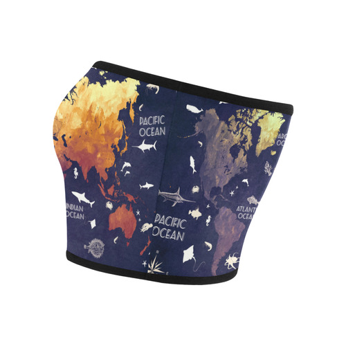 ocean world map Bandeau Top