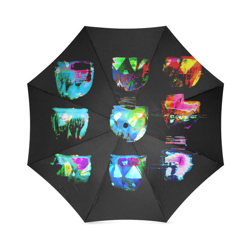 colorful light Foldable Umbrella (Model U01)