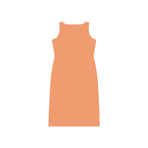Tangerine Phaedra Sleeveless Open Fork Long Dress (Model D08)