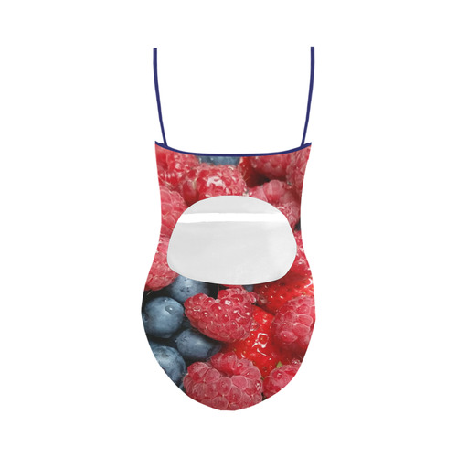 Berries Strap Swimsuit ( Model S05)