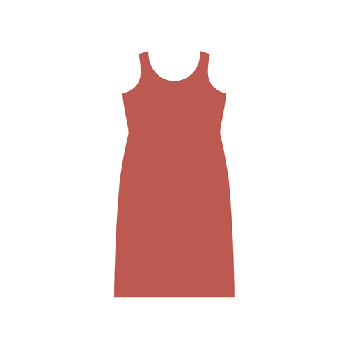 Aurora Red Phaedra Sleeveless Open Fork Long Dress (Model D08)