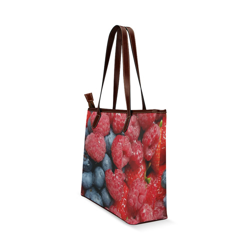 Berries Shoulder Tote Bag (Model 1646)