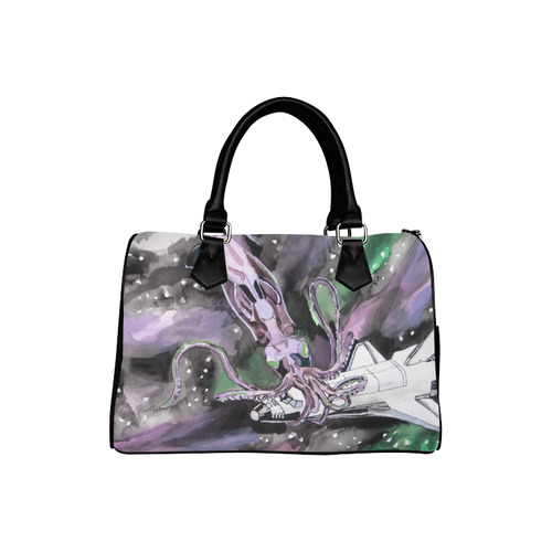 Space Kracken boston handbag Boston Handbag (Model 1621)