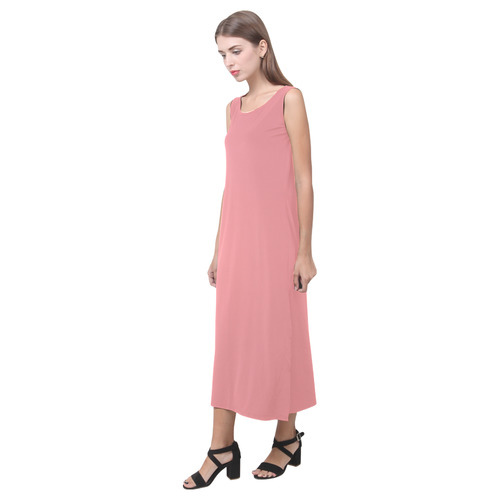 Strawberry Ice Phaedra Sleeveless Open Fork Long Dress (Model D08)