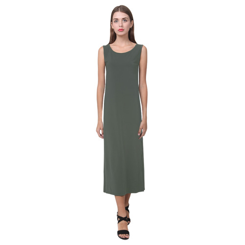 Duffel Bag Phaedra Sleeveless Open Fork Long Dress (Model D08)