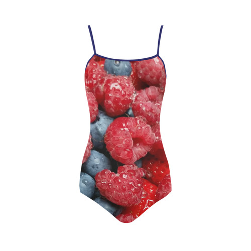 Berries Strap Swimsuit ( Model S05)