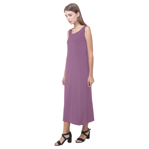 Amethyst Phaedra Sleeveless Open Fork Long Dress (Model D08)