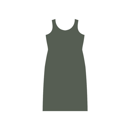 Duffel Bag Phaedra Sleeveless Open Fork Long Dress (Model D08)