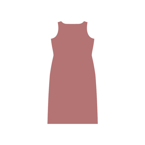 Dusty Cedar Phaedra Sleeveless Open Fork Long Dress (Model D08)