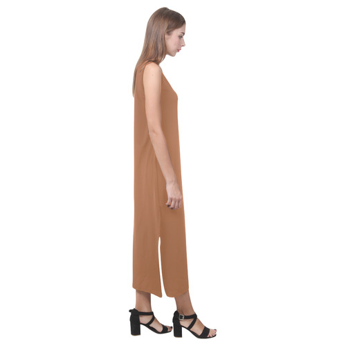 Adobe Phaedra Sleeveless Open Fork Long Dress (Model D08)