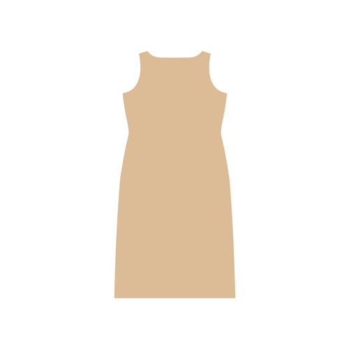Desert Mist Phaedra Sleeveless Open Fork Long Dress (Model D08)