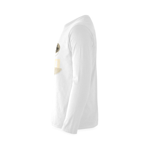 Sepia Steampunk Sunny Men's T-shirt (long-sleeve) (Model T08)