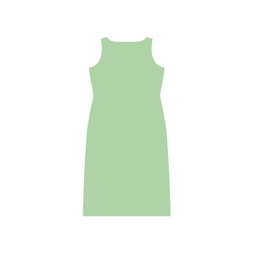 Pistachio Phaedra Sleeveless Open Fork Long Dress (Model D08)