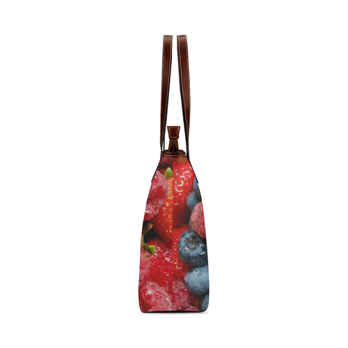 Berries Shoulder Tote Bag (Model 1646)