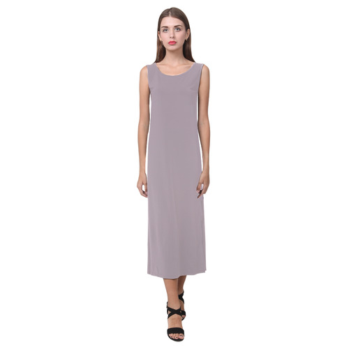 Sea Fog Phaedra Sleeveless Open Fork Long Dress (Model D08)