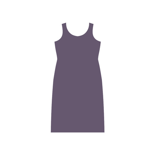 Indigo Phaedra Sleeveless Open Fork Long Dress (Model D08)