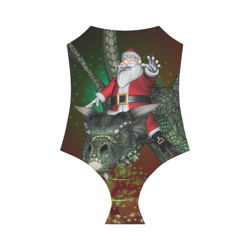 Santa Claus with dragon Strap Swimsuit ( Model S05)