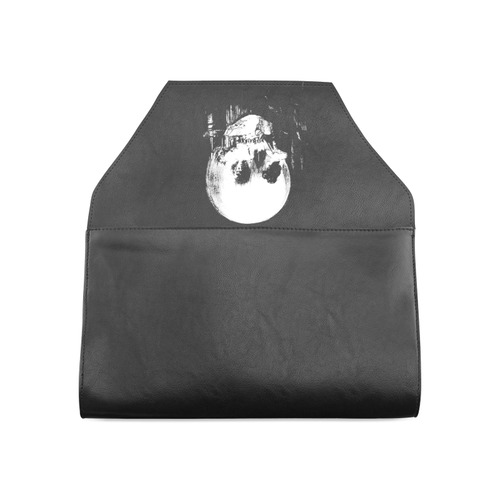 All Is Vanity Halloween Life, Death, and Existence Clutch Bag (Model 1630)