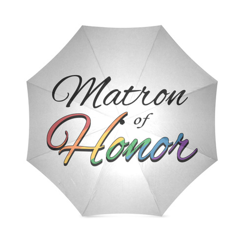 Rainbow "Matron of Honor" Foldable Umbrella (Model U01)