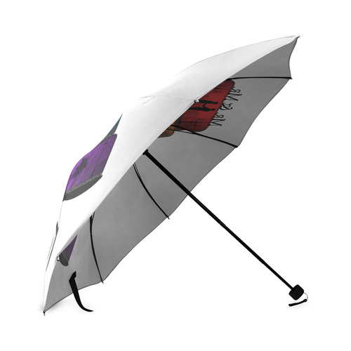 Gay Pride Wedding Cake Foldable Umbrella (Model U01)