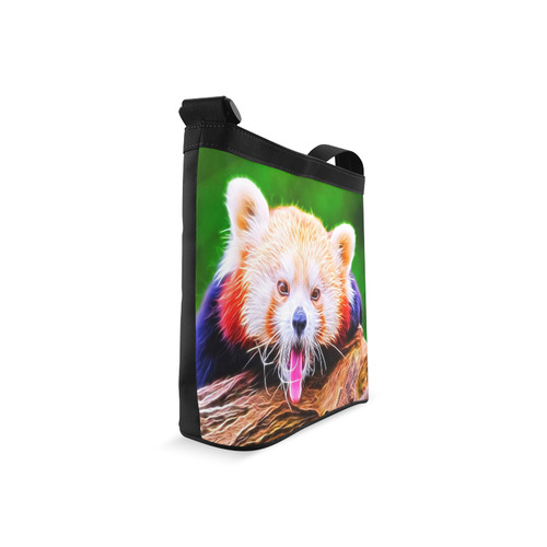 animal ArtStudio 5916 red Panda Crossbody Bags (Model 1613)