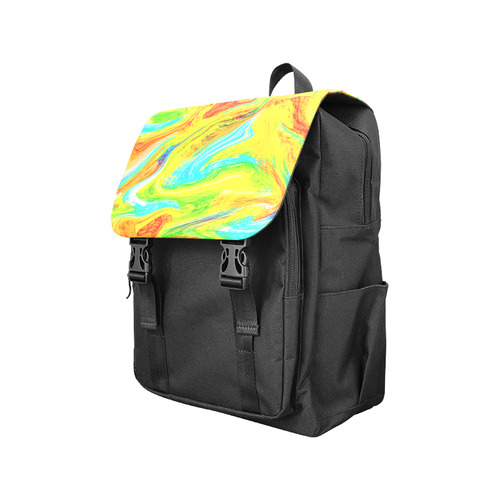 Happy Multicolor Painting Casual Shoulders Backpack (Model 1623)