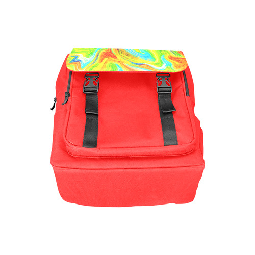 Happy Multicolor Painting Casual Shoulders Backpack (Model 1623)