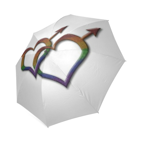 Rainbow Male Gender Symbols Foldable Umbrella (Model U01)