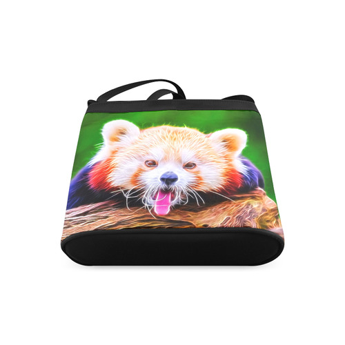animal ArtStudio 5916 red Panda Crossbody Bags (Model 1613)