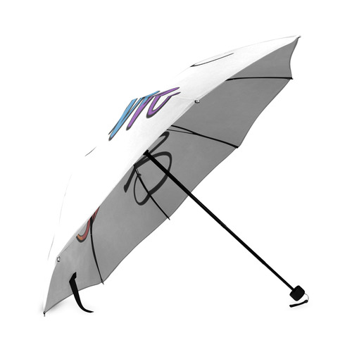Rainbow "Mother of the Groom" Foldable Umbrella (Model U01)
