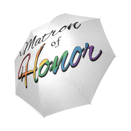 Rainbow "Matron of Honor" Foldable Umbrella (Model U01)