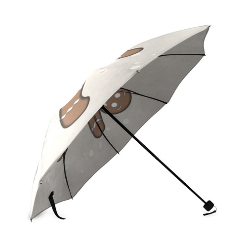 Gingerbread Couple Gay Pride Foldable Umbrella (Model U01)