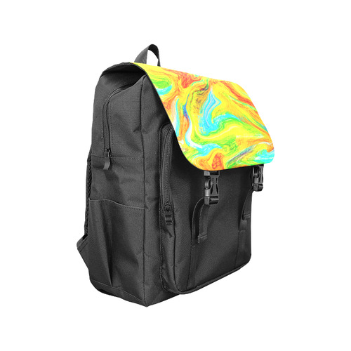 Happy Multicolor Painting Casual Shoulders Backpack (Model 1623)