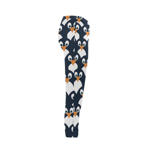 Penguin Pattern Capri Legging (Model L02)