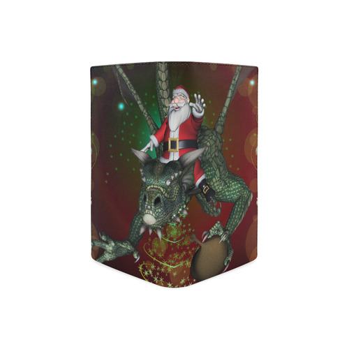 Santa Claus with dragon Women's Leather Wallet (Model 1611)