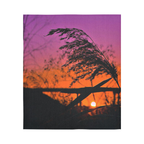 fantastic sunset CP Cotton Linen Wall Tapestry 51"x 60"