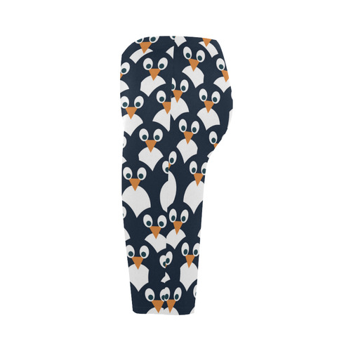 Penguin Pattern Hestia Cropped Leggings (Model L03)