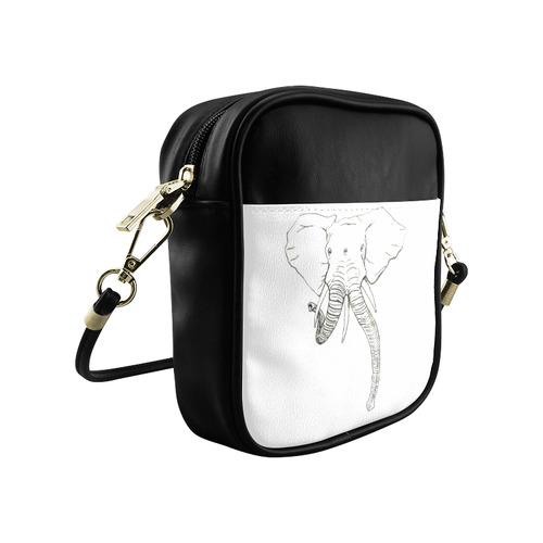 conjoined elephant sling bag Sling Bag (Model 1627)