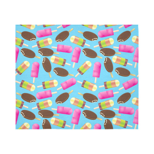 icecream Cotton Linen Wall Tapestry 60"x 51"