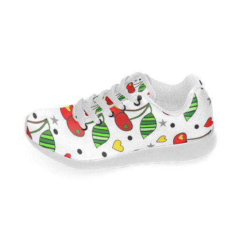 Fresh Cherry  Popart by Nico Bielow Women’s Running Shoes (Model 020)